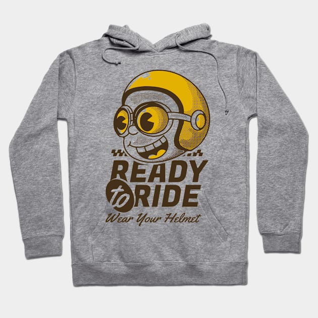 Ready to ride Hoodie by adipra std